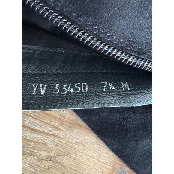 Stuart Weitzman Hitest Black Suede Leather Mid Block Heel Over The Knee Boots - Picture 15 of 16